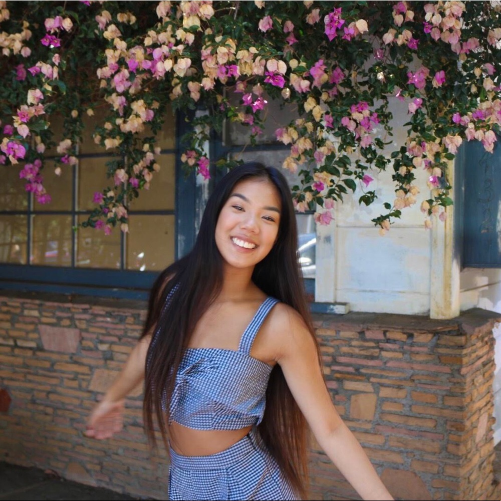 Checkered 2 piece set🖤🤍